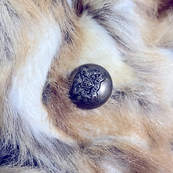 Guess Faux Fur Jacket - Brown - Picture 10 of 14